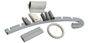 Custom aircraft seals with fabric reinforcements